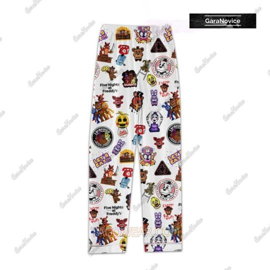 Chica Five Nights At Freddys Pajamas Sets