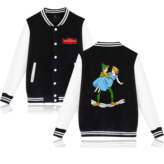 Disney Peter Pan Jacket, Peter Pan Baseball Jacket