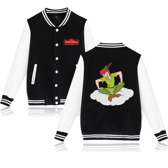Disney Peter Pan Jacket, Peter Pan Baseball Jacket