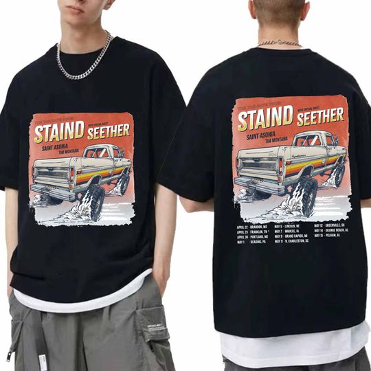 Staind Tailgate 2024 Tour Shirt, Staind 2024 Concert