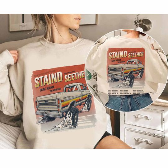 Staind Tailgate 2024 Tour Shirt, Staind 2024 Concert