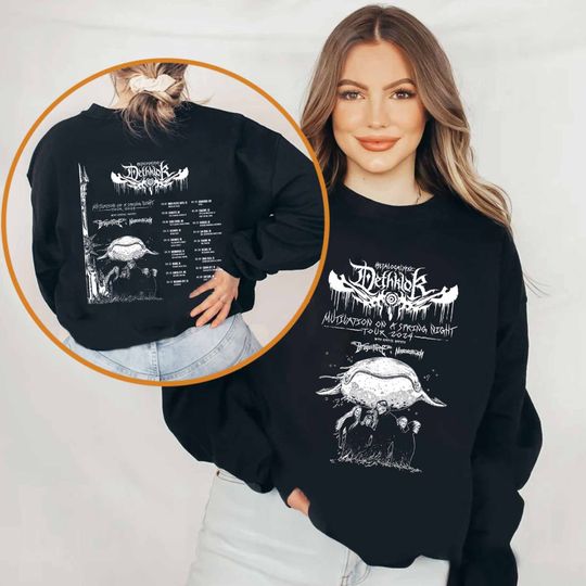 Dethklok Mutilation on a Spring Night 2024 Tour Shirt