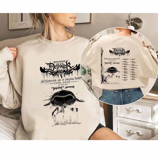 Dethklok Mutilation on a Spring Night 2024 Tour Shirt