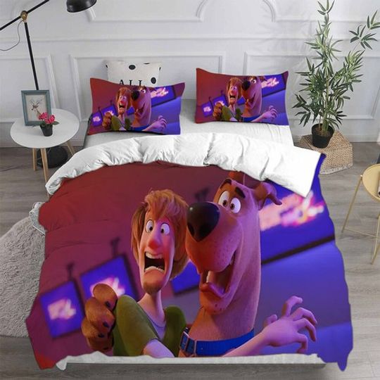 Cosplay Scooby Doo Velma Daphne 3D Duvet Cover Bedding