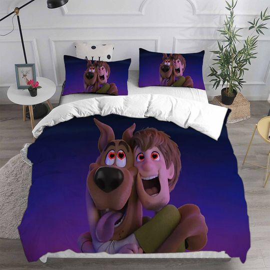 Cosplay Scooby Doo Velma Daphne 3D Duvet Cover Bedding