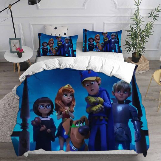 Cosplay Scooby Doo Velma Daphne 3D Duvet Cover Bedding