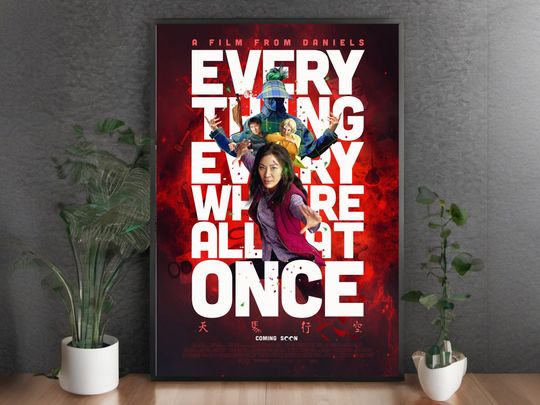 Everything Everywhere All at Once Movie posters