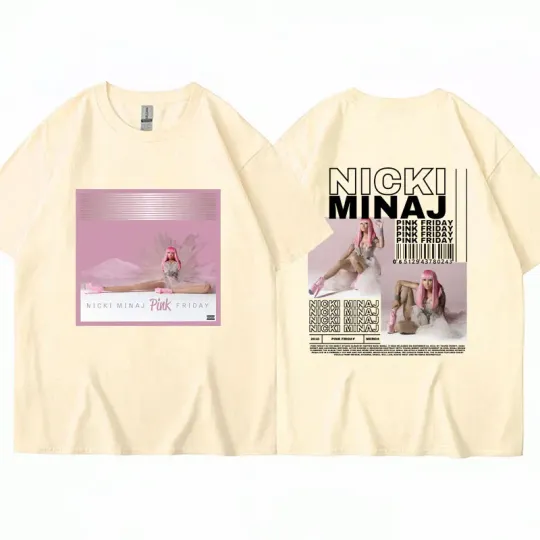 Rapper Nicki Minaj Pink Friday T Shirts Men Women