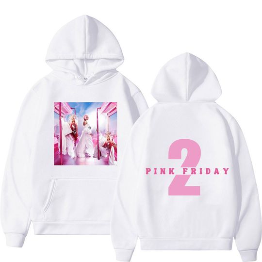 Rapper Nicki Minaj Pink Friday 2 Print Hoodie