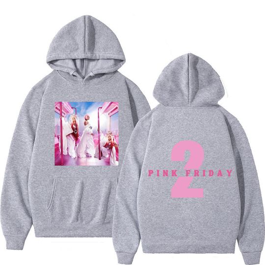 Rapper Nicki Minaj Pink Friday 2 Print Hoodie