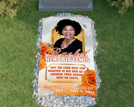 Grave Blanket|Canva Template|
