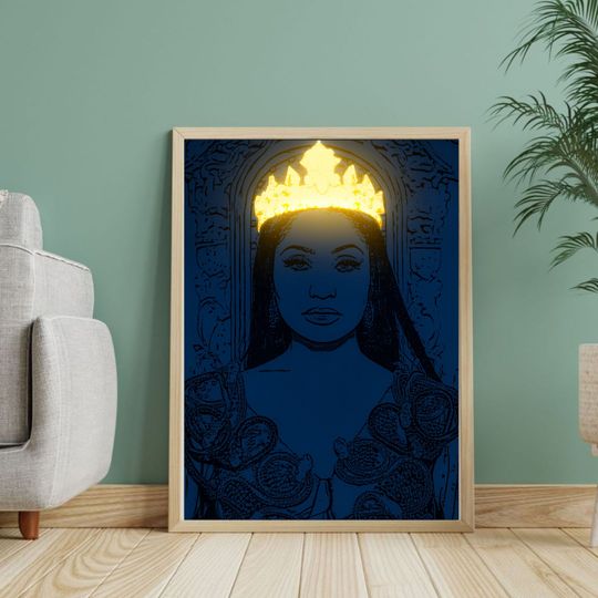 Nicki Minaj Wall Decor, Singer,Nicki Minaj Wall Art