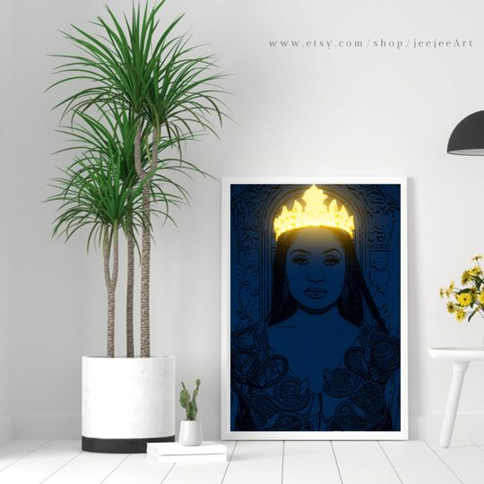 Nicki Minaj Wall Decor, Singer,Nicki Minaj Wall Art