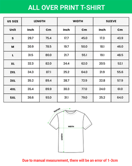 B182 Rock Band All Over Printed 3D T-Shirt