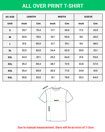 B182 Rock Band All Over Printed 3D T-Shirt