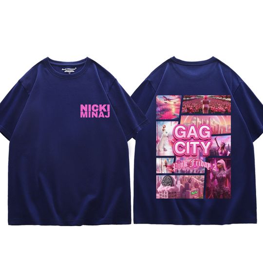 Rapper Nicki Minaj Pink Friday 2 Print T Shirt