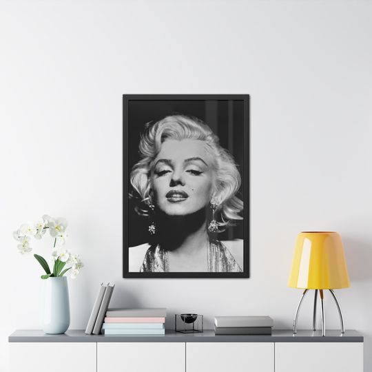 Marilyn Monroe Iconic Portrait Poster | Classic Elegance