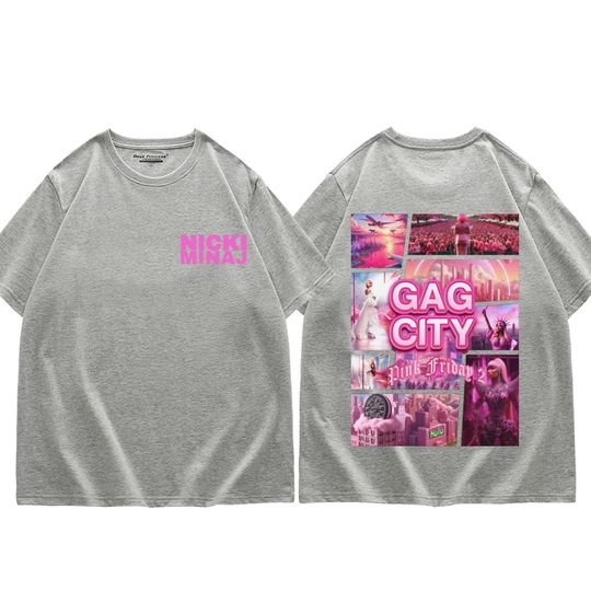 Rapper Nicki Minaj Pink Friday 2 Print T Shirt