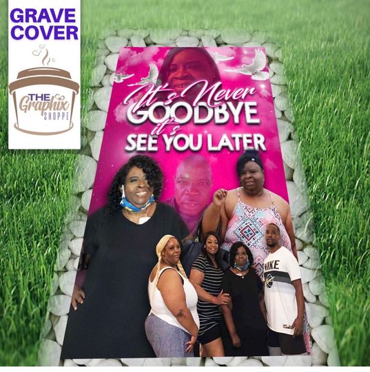 Grave Cover Memorial Grave Blanket Weather Proof Grave Blanket