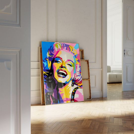 Marilyn Monroe Pop Art, Marilyn Monroe Framed Canvas