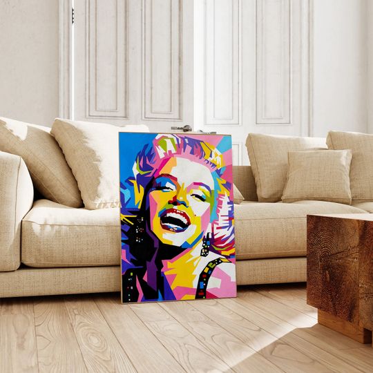 Marilyn Monroe Pop Art, Marilyn Monroe Framed Canvas