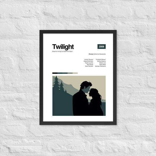 Twilight Inspired Movie Poster, Downloadable Wall Art