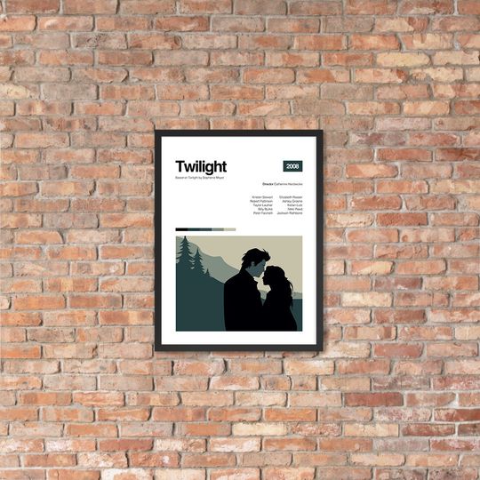 Twilight Inspired Movie Poster, Downloadable Wall Art