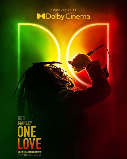 Bob Marley One Love 2024 Movie Poster