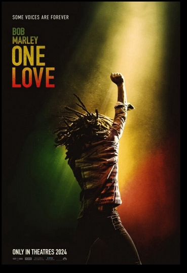 Bob Marley One Love 2024 Movie Poster