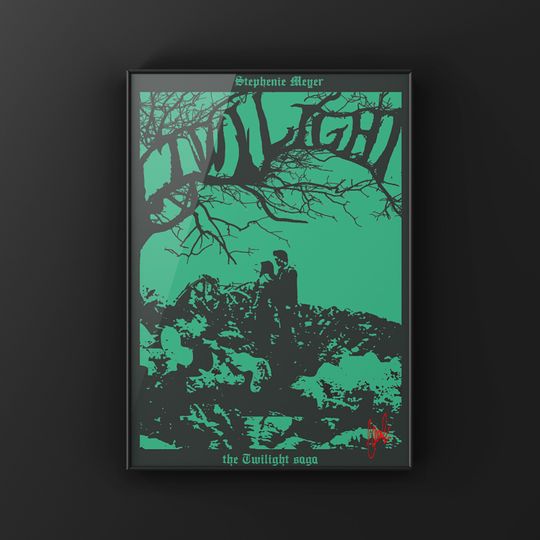 Twilight (2008) - Gothic Horror Poster