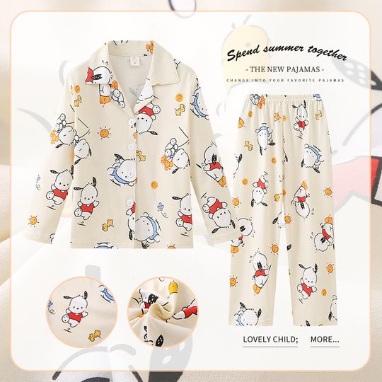 Autumn Sanrioed Children's Pajamas Sets