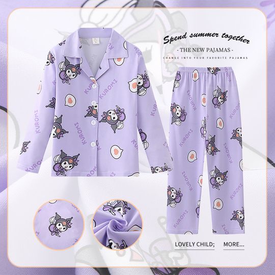 Autumn Sanrioed Children's Pajamas Sets