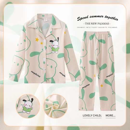 Autumn Sanrioed Children's Pajamas Sets