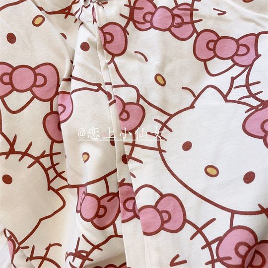 Sanrio Hello Kitty Women's Spring Autumn Pajama Sets