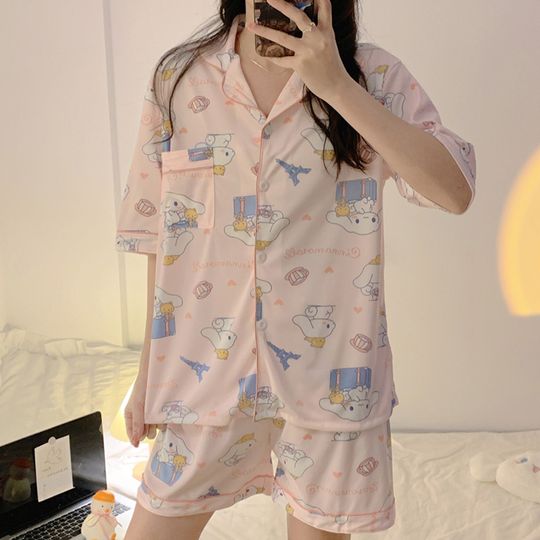 Sanrio Hello Kitty Women's Spring Autumn Pajama Sets