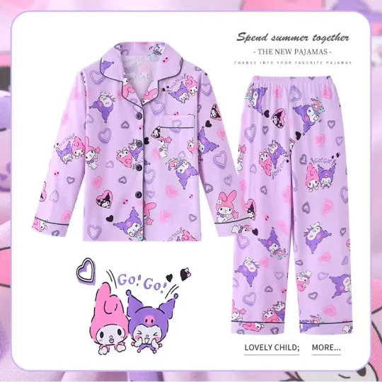 Sanrio Hello Kitty Children Pajama Sets