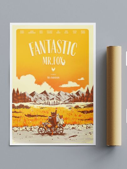 Fantastic Mr Fox Alternative Movie Poster