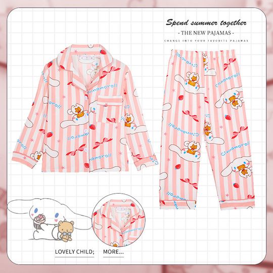 Hello Kitty Children Pajamas Sets