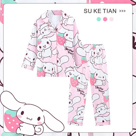 Cartoon Sanrios Cinnamoroll Pajamas Sets