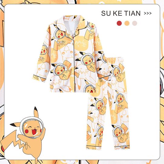 Cartoon Sanrios Cinnamoroll Pajamas Sets