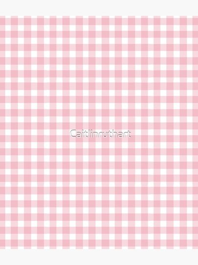 Pink strawberry shortcake gingham Backpack