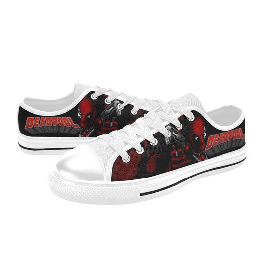 Deadpool Movie Low Top Sneakers