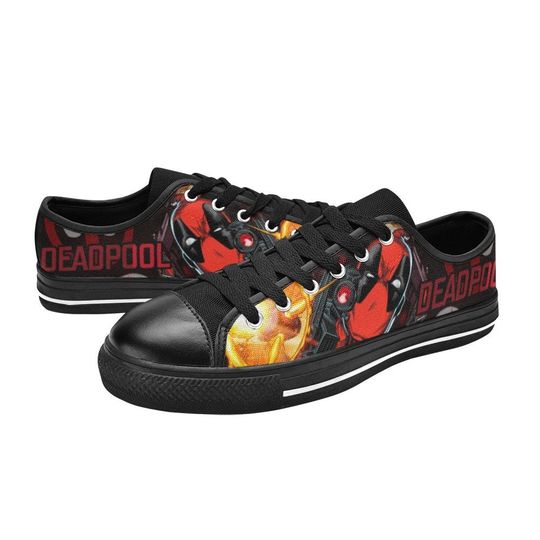 Deadpool Movie Low Top Sneakers