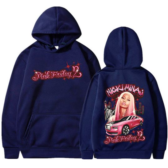 Rapper Nicki Minaj Pink Friday 2 Concert Hoodies