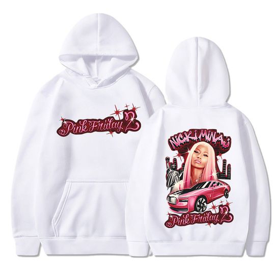 Rapper Nicki Minaj Pink Friday 2 Concert Hoodies