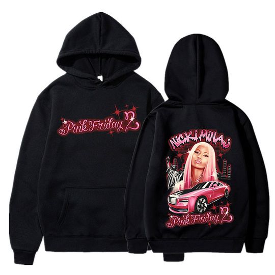 Rapper Nicki Minaj Pink Friday 2 Concert Hoodies