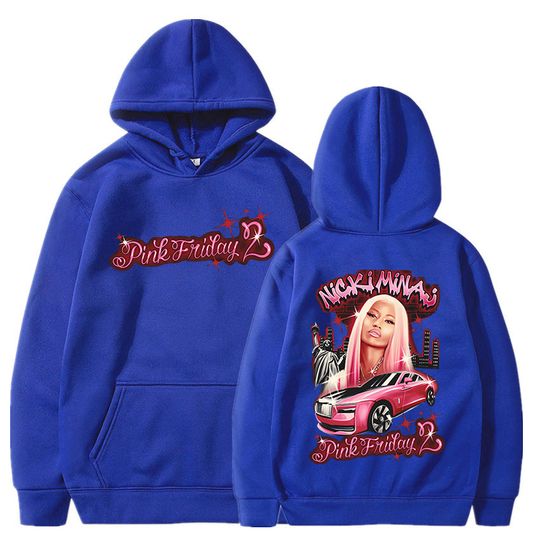Rapper Nicki Minaj Pink Friday 2 Concert Hoodies