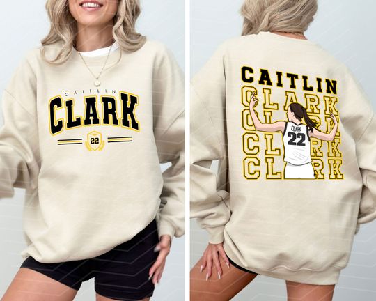 Caitlin Clark Basketball American 22 Sweatshirt