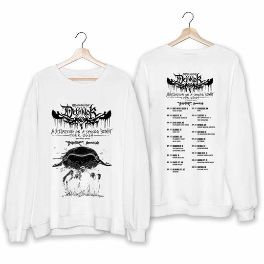 Dethklok Mutilation on a Spring Night 2024 Tour Shirt