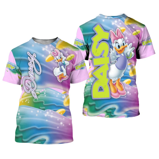Daisy Duck Disney Shirt, Disney 3D Printed Shirt